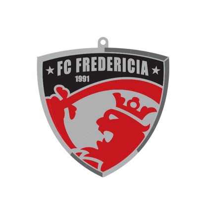 3D-printet Fan Nøglering – Superligaen Klubdesigns
