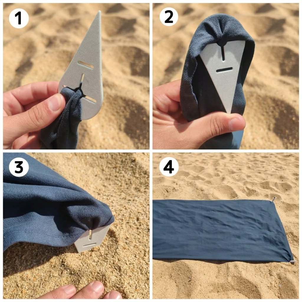 Towel Buddy: Den Ultimative Håndklædeholder til Stranden