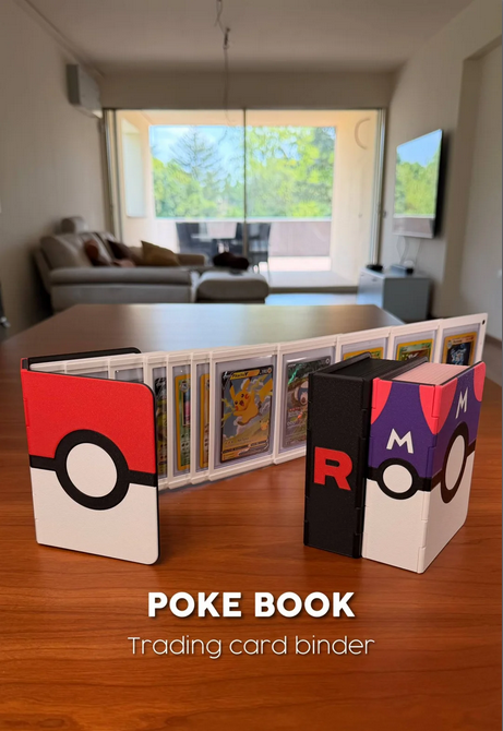 Premium Toploader Binder – Eksklusiv Mappe til 3"x4" Trading Cards