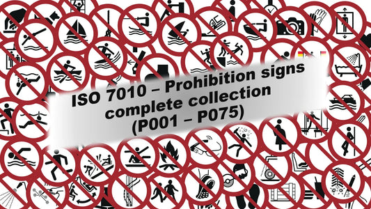 ISO 7010 - Forbudsskilte / Prohibition Signs