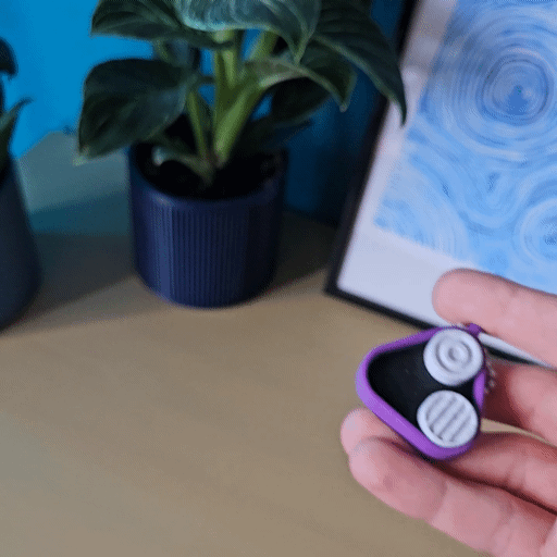 Triangle Magnetic Fidget Slider – Magnetisk Stress-snapper til ADHD & Fokus - Billede 3